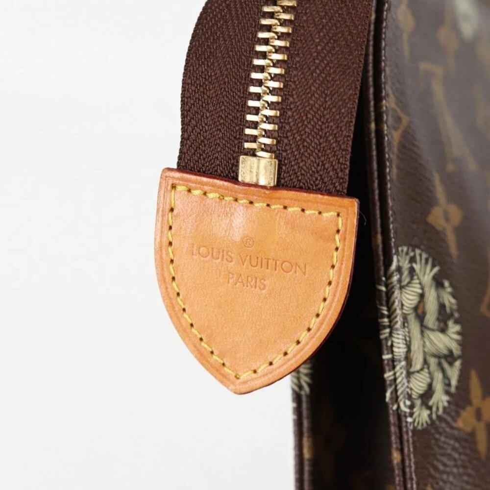 LOUIS VUITTON Monogram Pochette Voyage Clutch Bag M41513 LV Auth 131809V - Picture 9 of 16